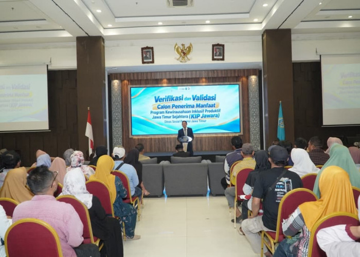Bantuan Modal Rp3 Juta Cair, Dinsos Jatim Jaring 387 Pengusaha di Lamongan