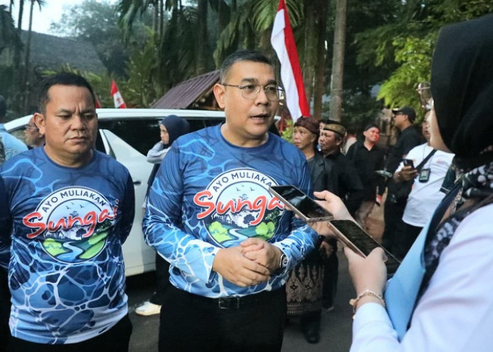 Wamen Ossy Dermawan Hadiri Gerakan Nasional AYO Muliakan Sungai