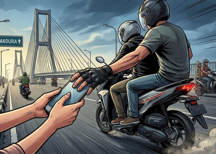 Modus Tanya Arah ke Madura, Pemotor Rampas HP Bocah SD di Kawasan Jembatan Suramadu