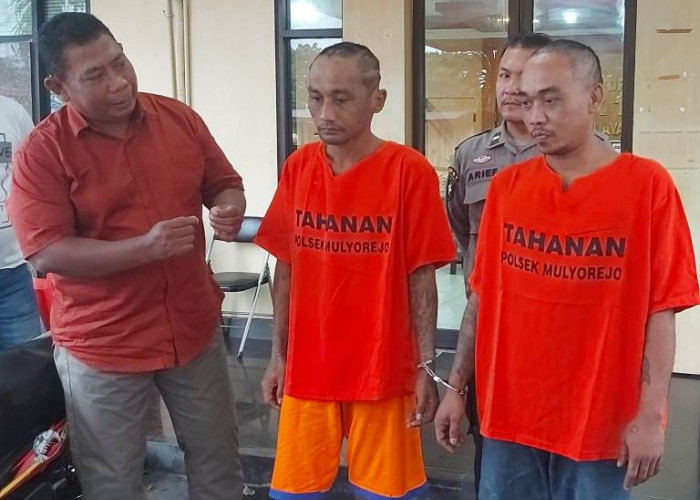 Dua Maling Motor di Surabaya Tertangkap Usai Curi Elpiji