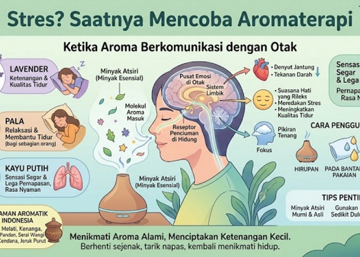 Stres? Saatnya Mencoba Aromaterapi