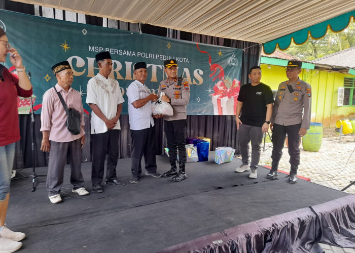 Jelang Natal, Polri dan Yayasan GMS Jember Apresiasi Ratusan Pasukan Kuning Lewat Program Christmas Movement