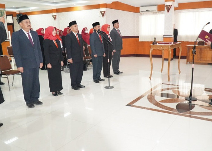  Enam Kursi Kepala Dinas Kota Blitar Terisi, Tiga Jabatan Kosong