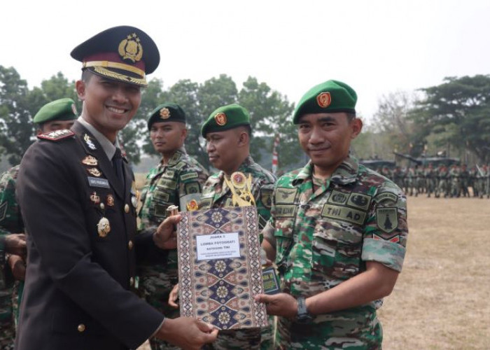 Peringati HUT TNI ke-78, Kapolres Dorong Sinergi-Kolaborasi TNI-Polri Ditingkatkan