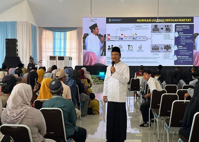Mensos Gus Ipul Targetkan Sekolah Rakyat Jombang Tampung 2.000 Siswa SD hingga SMA