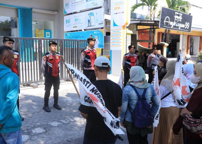 Polres Ngawi Amankan Aksi Damai Koalisi Gerakan Pemuda Daerah, Situasi Tetap Kondusif