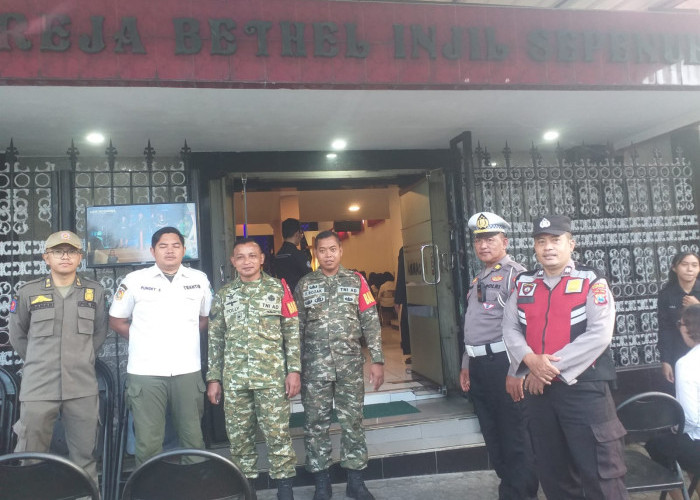 Jamin Kenyamanan Umat, Polres Pasuruan Siagakan Personel saat Misa Kamis Putih