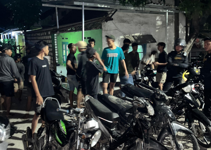 Satsamapta Polres Gresik Amankan Enam Remaja Balap Liar di Jalan Raya Bungah