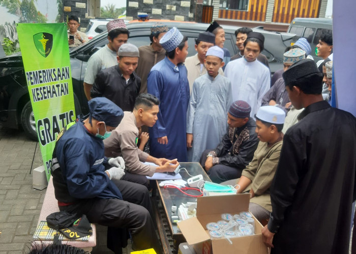 Sambut Hari Bhayangkara dan Kemerdekaan RI, Polres Batu Gelar Pengobatan Gratis dan Dukung Ketahanan Pangan