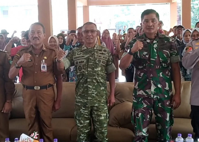 Ringankan Beban Warga, Kodim 0816 Sidoarjo Gelar Baksos dan Cek Kesehatan di Terungwetan
