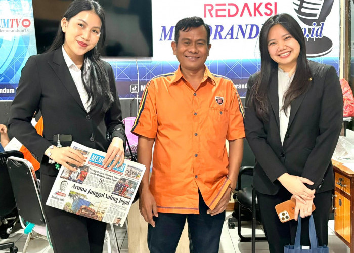 Perkuat Sinergi Industri Kreatif dan Pariwisata, Manajemen Hotel Santika Gubeng Silaturahmi ke SKH Memorandum