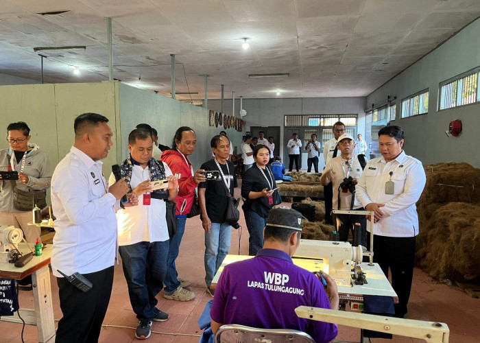 Sebanyak 115 Warga Binaan Lapas Tulungagung Ikuti Program Keterampilan, Bisa Nabung Rp 700 Ribu per Bulan