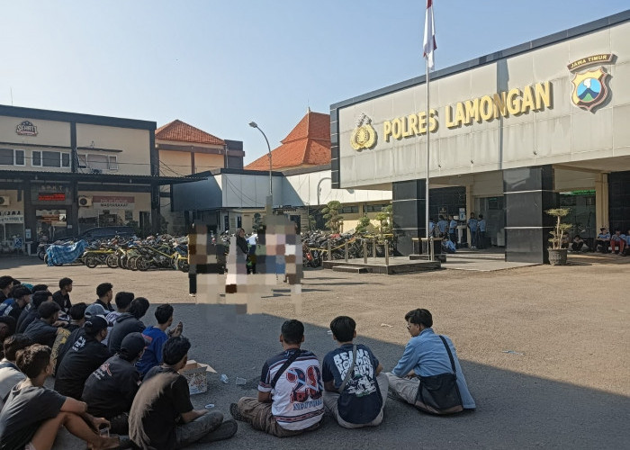 Pengesahan PSHT Lamongan 2026 Aman-Kondusif, 74 Orang dan 66 Motor Ditindak Tegas