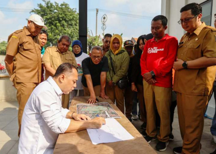 Eri Cahyadi Instruksikan Integrasi Elevasi Saluran Surabaya Selatan Atasi Genangan