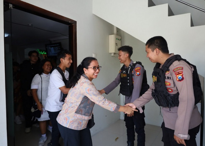 Polres Gresik Amankan Ibadah Minggu di GKI Kebomas, 154 Jemaat Beribadah dengan Nyaman