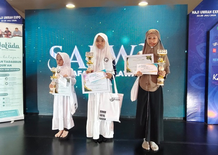Nabilah Zahra Afifah Raih Juara I Tahfidz Juz 29 Memorandum Haji Umrah Expo 2026 