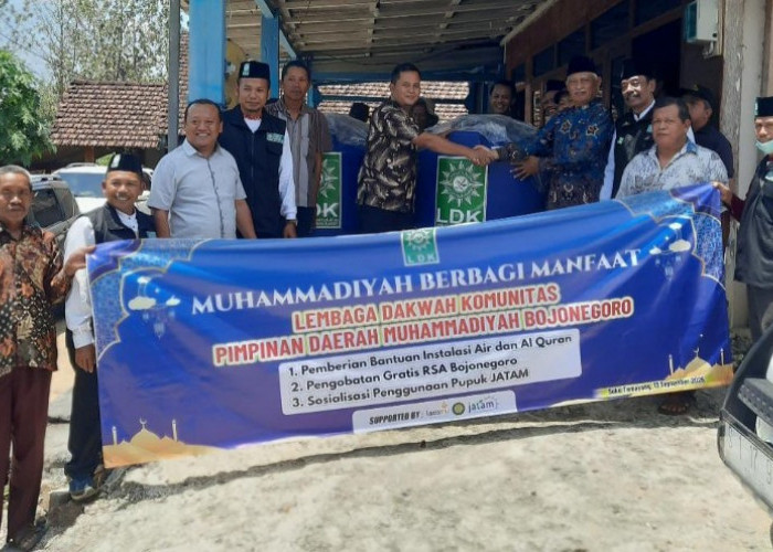 LDK PDM Bojonegoro Gelar Muhammadiyah Berbagi Manfaat di Desa Soko Temayang