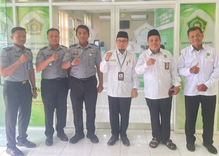 Lapas Lamongan Jalin Koordinasi Bersama Kemenag, Langkah Baru Tingkatkan Pembinaan Spiritual Bagi Warga Binaan