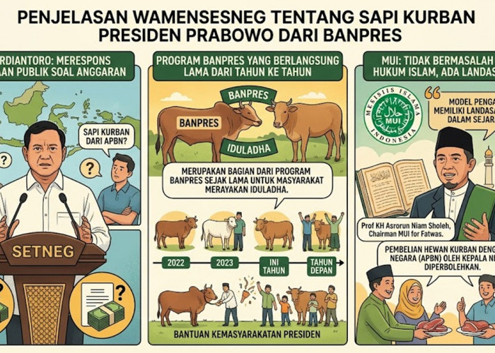 Kurban Presiden Lewat Banpres Tradisi Tahunan, MUI: Sah Secara Syar’i