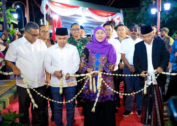 Gubernur Khofifah Resmikan Program Penanganan Permukiman Terpadu dan Terintegrasi  (PERMATA) Jatim 
