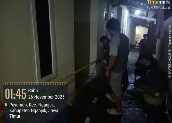 Motif Sakit Hati, Terduga Pelaku Pembunuhan di Kamar Kos Diciduk Polres Nganjuk