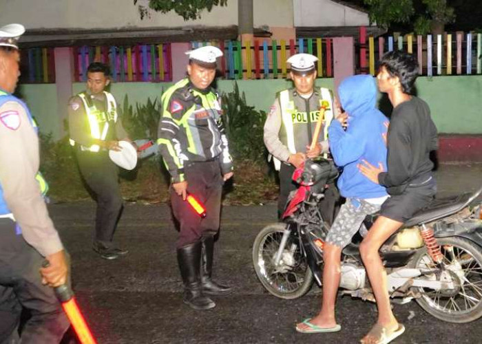 Razia Gabungan Polres Pasuruan Sasar Gangster dan Balap Liar, Amankan Ratusan Kendaraan