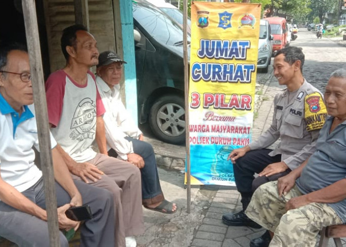 Waspada Judi Online, Bhabinkamtibmas Dukuh Pakis Gencarkan Sosialisasi