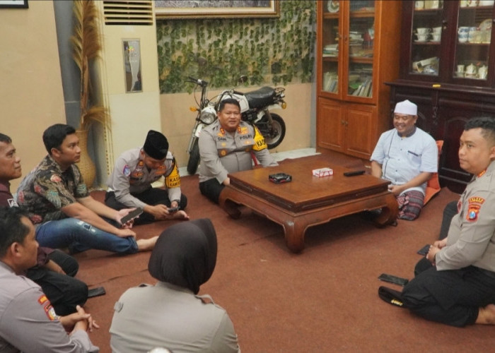 Sambang Tokoh, Kapolres Pasuruan Ajak Jaga Kondusifitas Selama Bulan Ramadan, Ini Pesannya