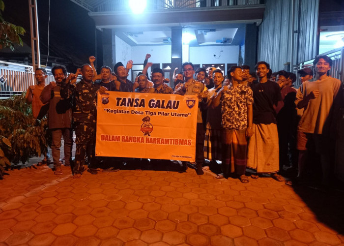 Tiga Pilar Krembung Sambang Desa, Jaga Kamtibmas Aman dan Kondusif