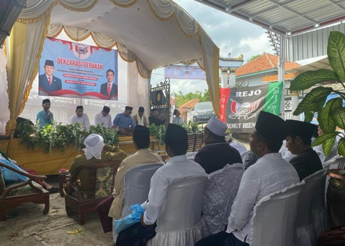 Semut Ireng Conection, Kyai-Lora Madura Dukung Prabowo-Gibran Menang Sekali Putaran
