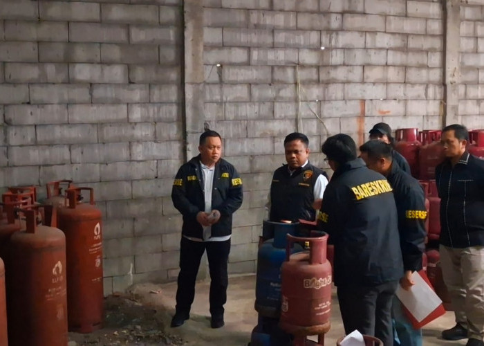 Bareskrim Gerebek Pengoplosan LPG Bersubsidi di Sidoarjo, 1.820 Tabung Disita
