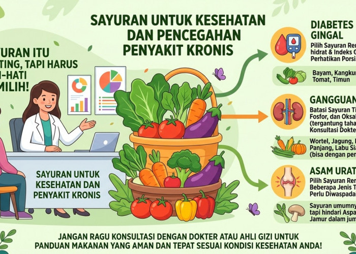 Sayuran dan  Penyakit Kronis
