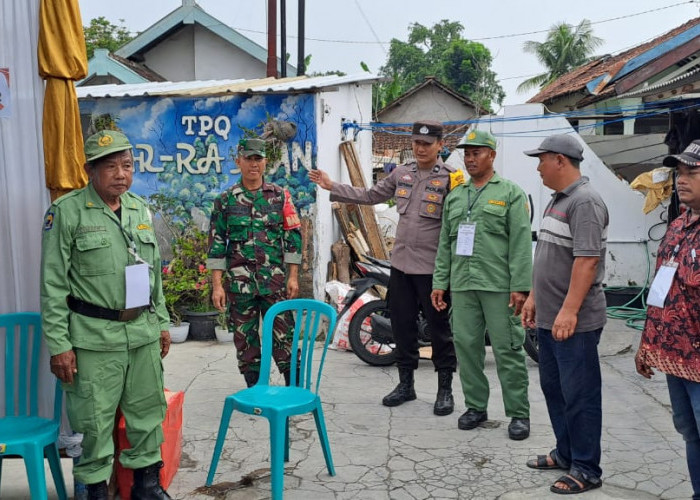 Sinergi TNI-Polri di Kediri Menjaga Keamanan di TPS Pemilu 2024