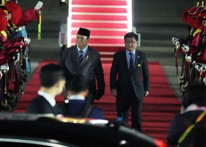 Prabowo Tiba di Korea Selatan, Lanjutkan Diplomasi Asia Timur
