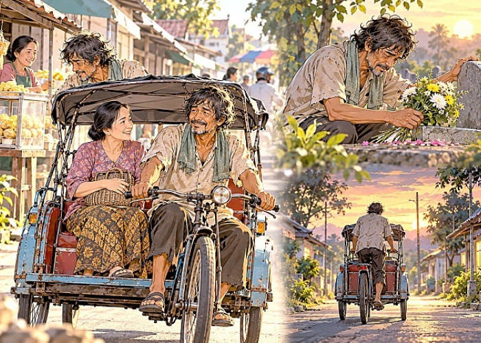 Becak Tua dan Cinta yang Tak Kembali (6): Akhir dari Sebuah Luka yang Belajar Sembuh