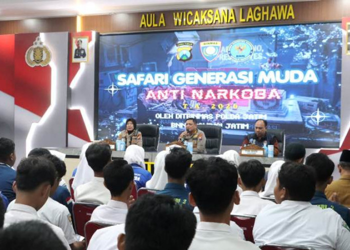 Respons Membludak! Pelajar Semarakkan Safari Generasi Muda Anti Narkoba di Polres Bangkalan