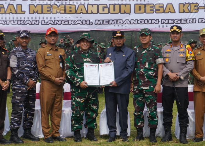 TMMD Ke-127 Kodim 0827/Sumenep Resmi Dibuka, TNI Percepat Akses Desa Mandala