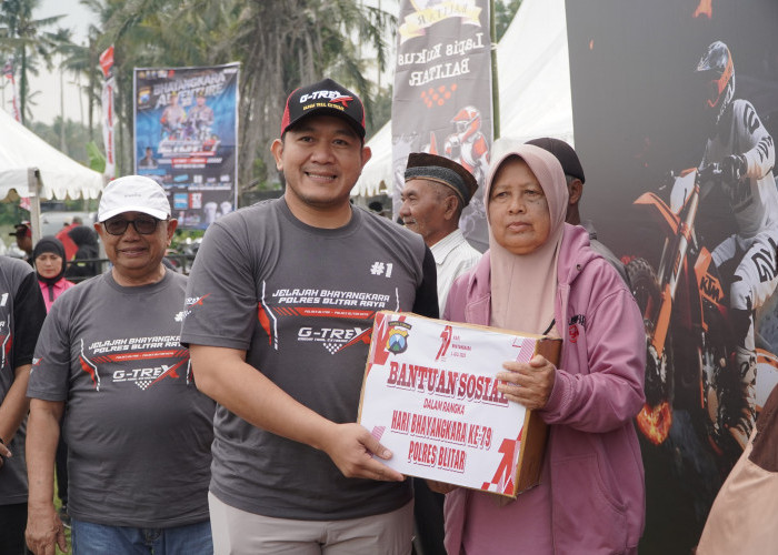 Meriahnya Jelajah Bhayangkara Blitar Raya Adventure Trail dan Rock Enduro Competition