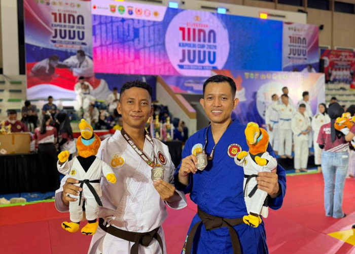 Mantap! 2 Personel Polres Ngawi Raih Juara II Bela Diri Kapolri Cup 2026 