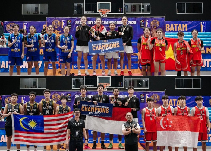 Timnas 3x3 U17 Indonesia Kawinkan Gelar Juara Asia Tenggara di Batam, Didominasi Jebolan DBL