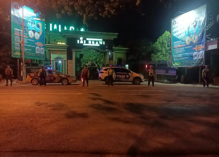 Antisipasi Balap Liar, Satlantas Polres Ngawi Gelar Patroli Blue Light