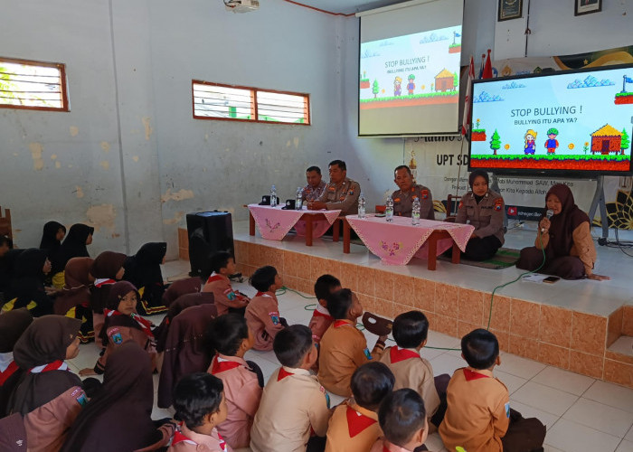 Polsek Garum Sosialisasikan Anti-Bullying dan Bijak Bermedia Sosial