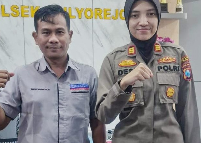 Jalin Silaturahmi Polsek Mulyorejo dan SKH Memorandum untuk Perkuat Sinergitas 