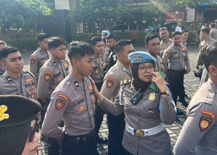 Jelang Hari Bhayangkara Ke-79, Propam Polda Jatim Cek Kedisiplinan Anggota Polresta Sidoarjo