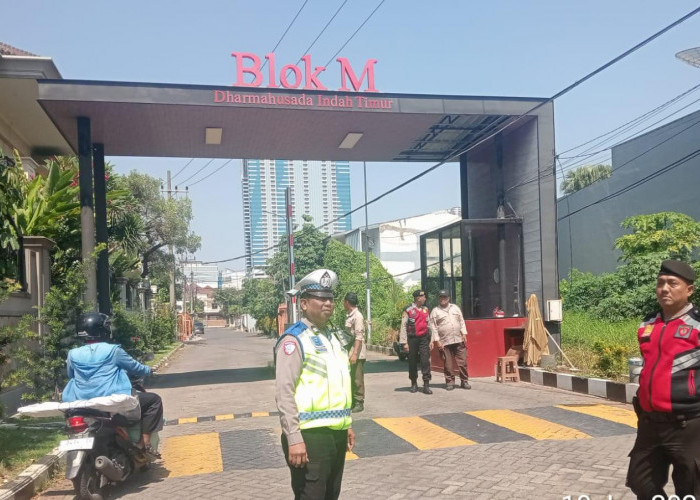 Antisipasi Kejahatan Rumah Kosong, Polsek Mulyorejo Intensifkan Patroli di Perumahan Dharmahusada