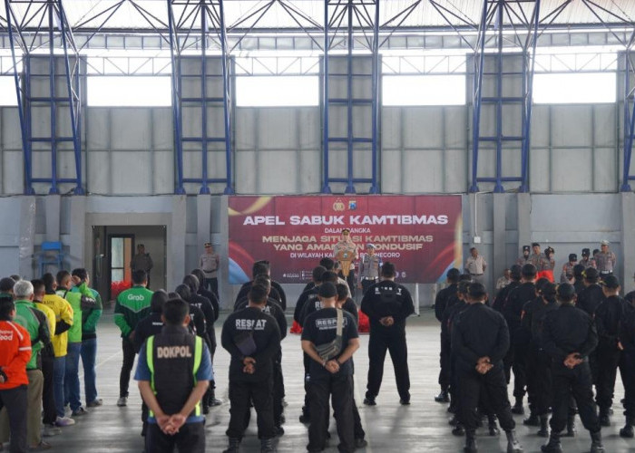 Perkuat Kebersamaan, Polres Bojonegoro Gelar Sabuk Kamtibmas Jaga Kondusivitas