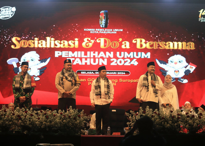 Jelang Pemilu 2024, Gus Ipul Bersama KPU Ajak Sosialisasi dan Doa Bersama 
