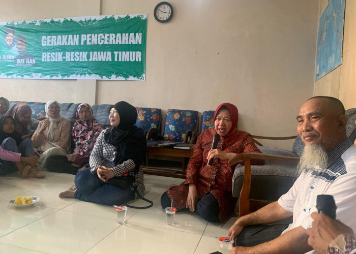 Cagub Risma Temui Relawan di Lamongan, Sebut Pentingnya Pendekatan yang Berfokus Penyelesaian Masalah 