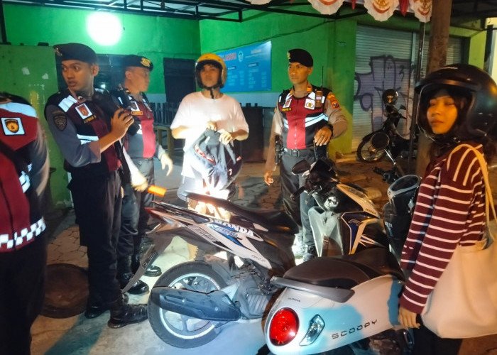 Polres Kediri Kota Edukasi Pentingnya Jaga Diri dan Etika Berkendara di Jalan Malam Hari