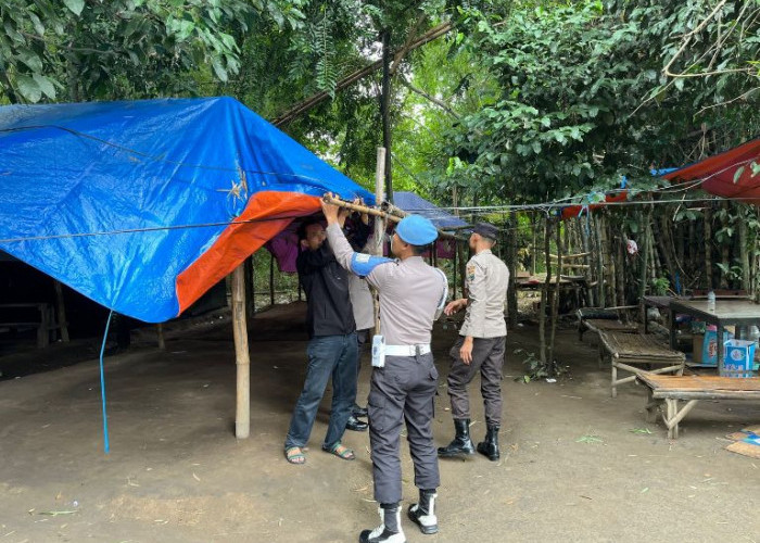 Langkah Preventif Polsek Plemahan Bongkar Sarana Judi di Desa Payaman Kediri